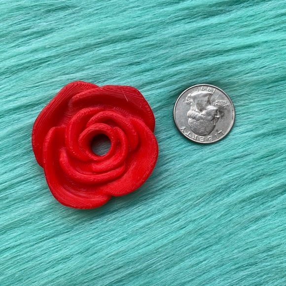 Rose Straw Topper - Picture 2 of 4